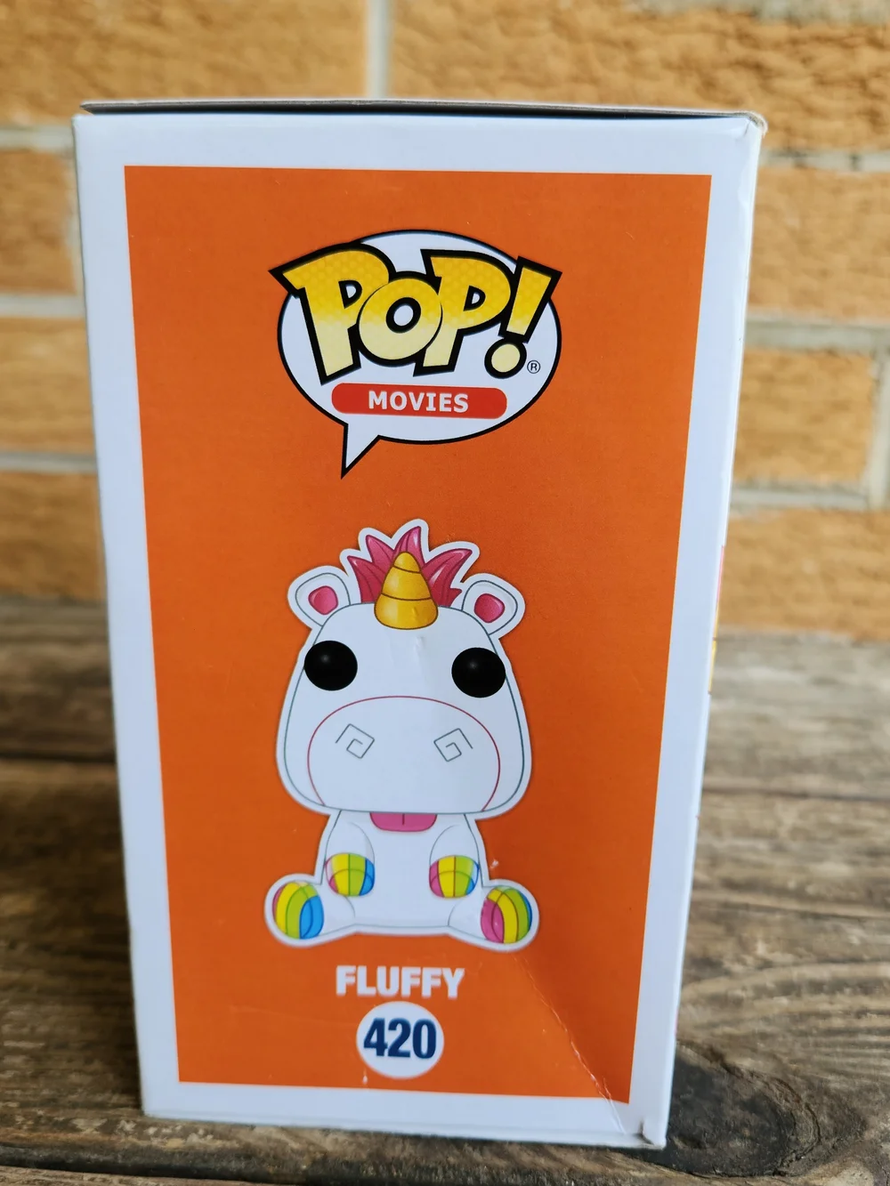 Pop! Movies Fluffy 420 Vinyl Figure Despicable Me New In Box - Picture 5 of 6